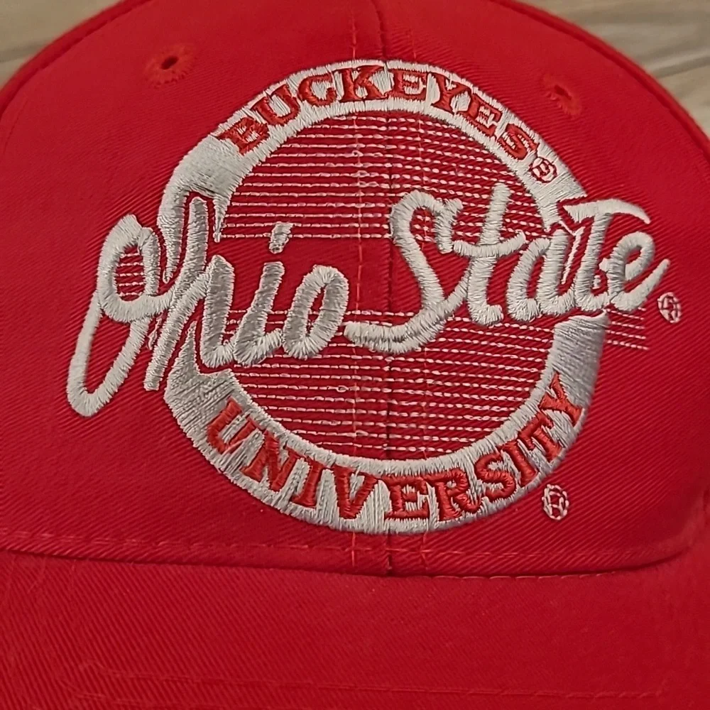 OHIO STATE UNIVERSITY The Game College Football Snapback‎ Cap Hat 90s VTG RARE